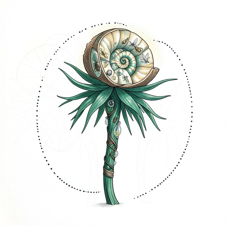 Answering Conch, the whole specimen
