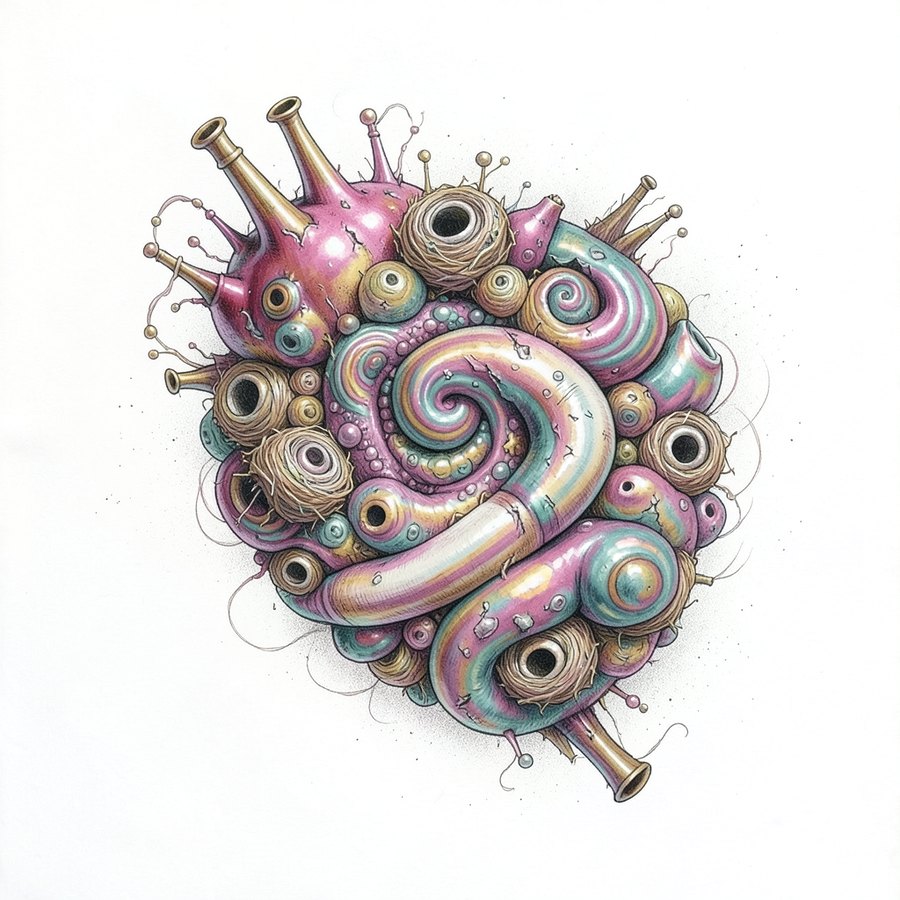 Evening Rot, the whole specimen